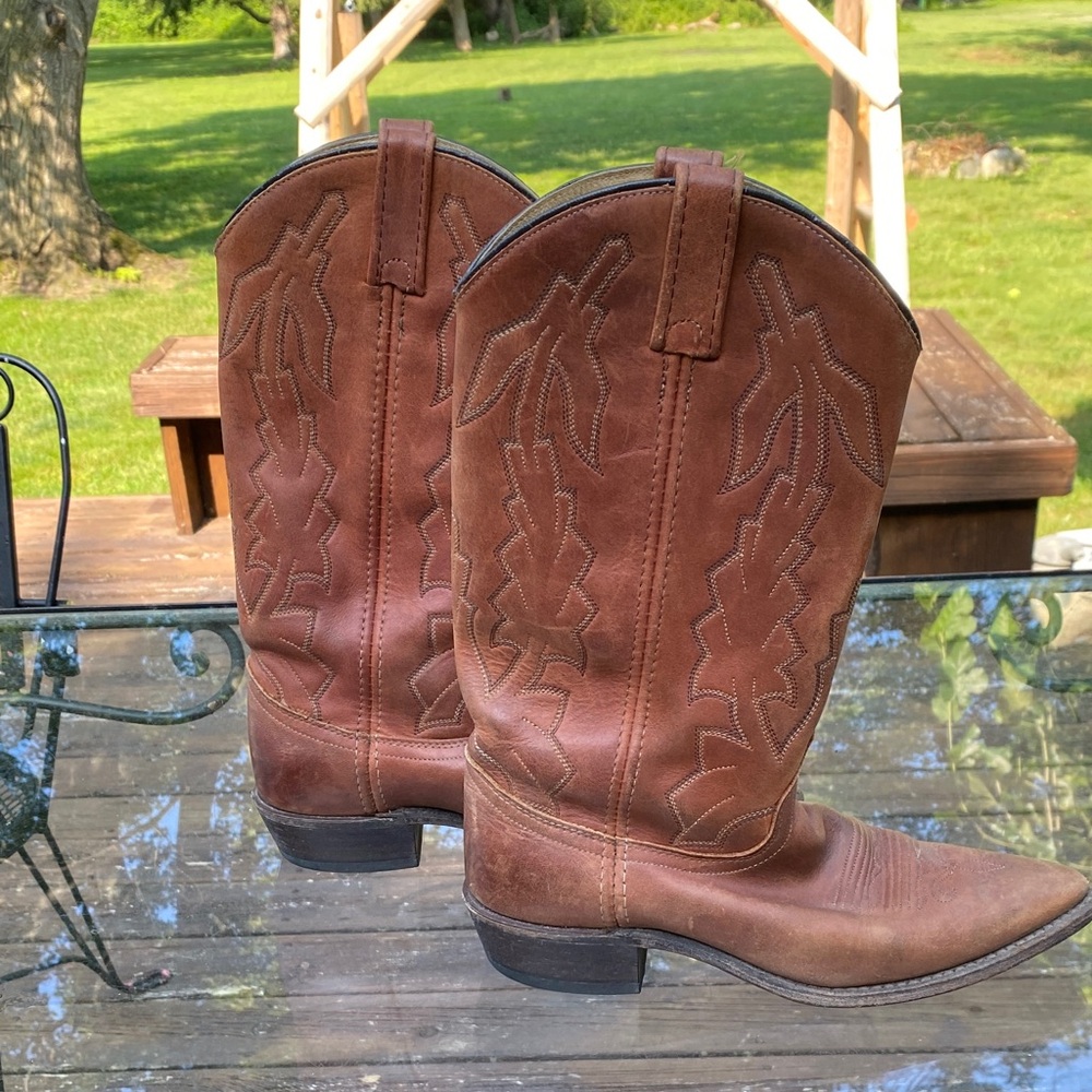 Marlboro Brown Heeled Boots